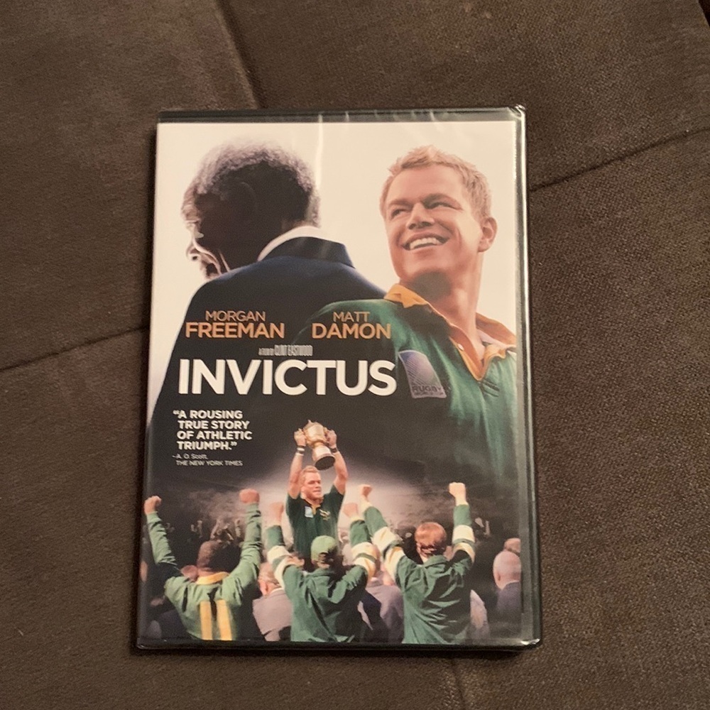 INVICTUS With Morgan Freeman & Matt Damon DVD